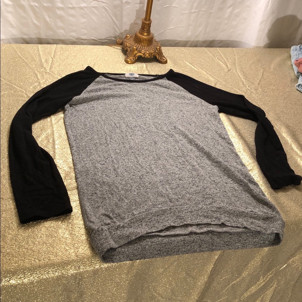 Oversized long sleeve tee shirt